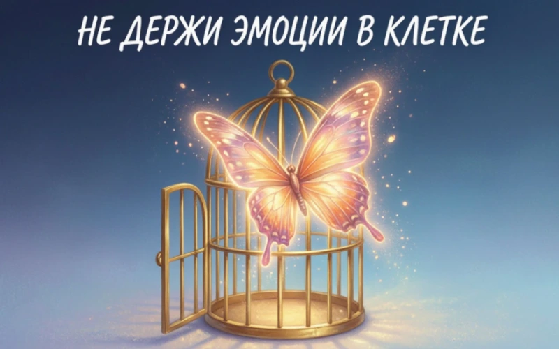 Не держи эмоции в клетке