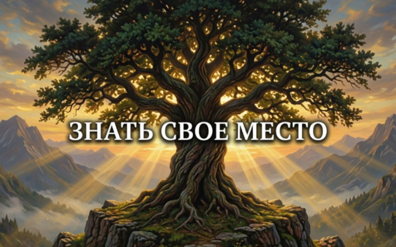 Знать свое место
